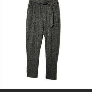 ShoSho Gray Space Dye Tapered Pull On Pant Size Large